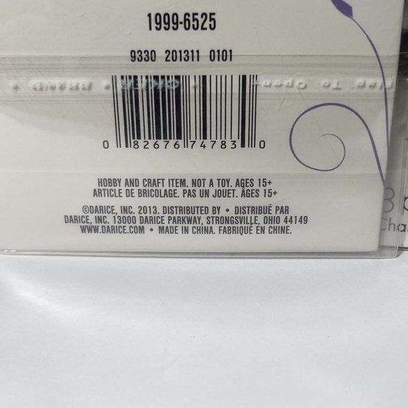 Jewelry Charm Sliders Brown Silver 3 Packs Mix and Mingle Darice Bands a Bling - Picture 9 of 12